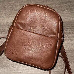 BEIS - The Essential Mini Backpack in Maple